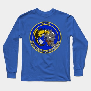 F/A18 Rhino - VFA192 Golden Dragons Long Sleeve T-Shirt